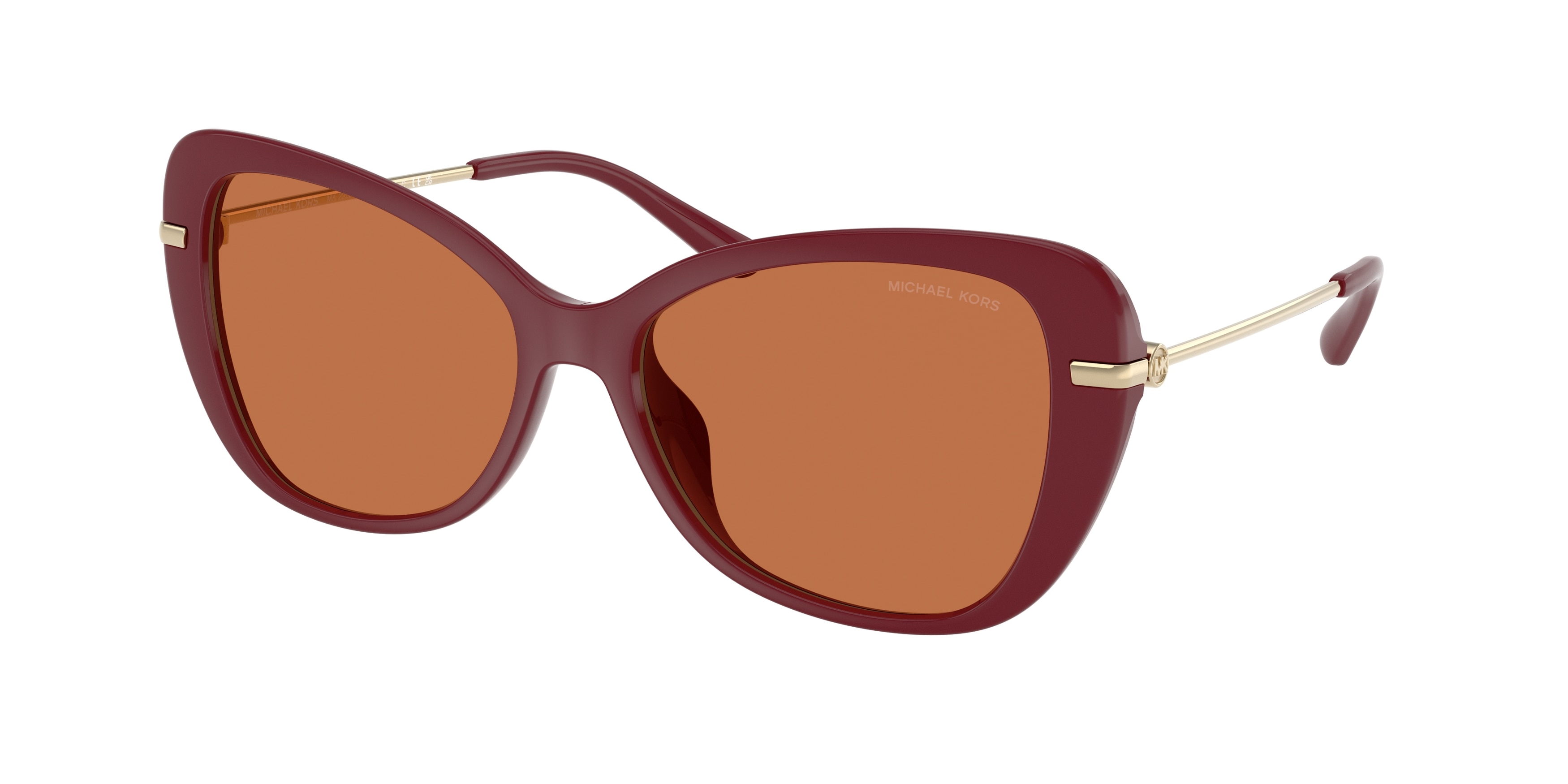 Michael Kors Woman MK2230U SAINT CROIX 400473 Sunglasses Injected Red  Butterfly Normal-image